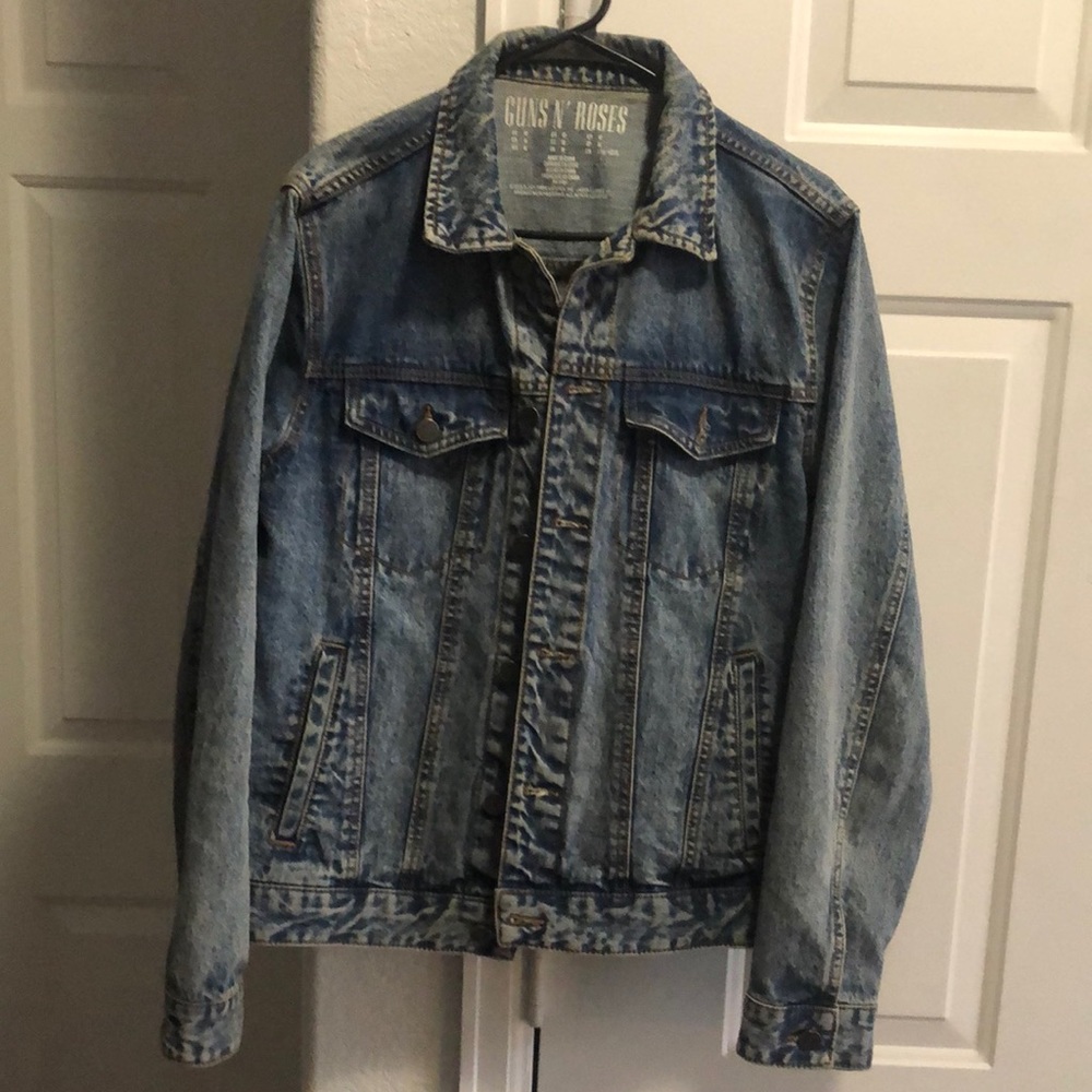 Vintage Guns N Roses Jean Jacket